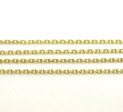 Dainty Chain 14k Yellow Gold GCD