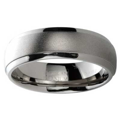 Titanium Wedding Band 1561