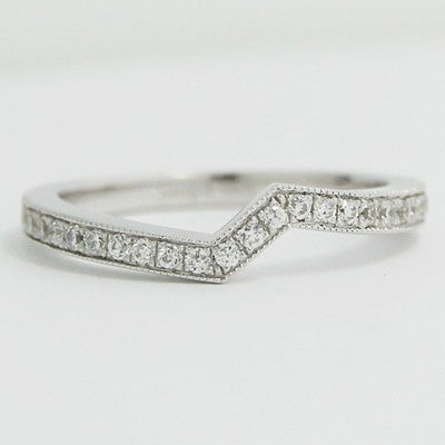 LW93769-(2.0mm) Custom-Fitted Wedding Band 14k White Gold