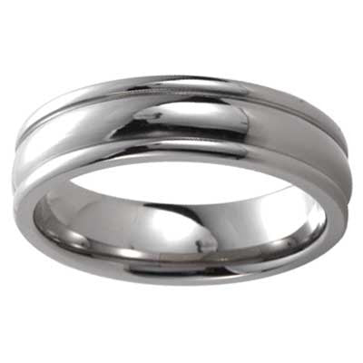 Cobalt Wedding Band 8502