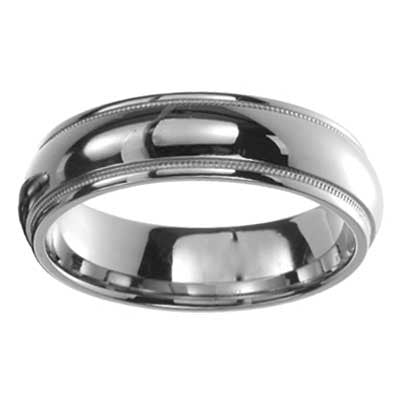 Cobalt Wedding Band 8509