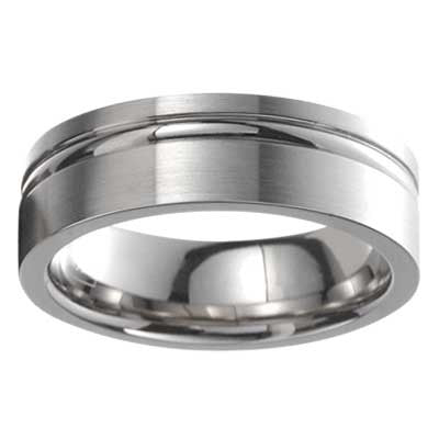 Cobalt Wedding Band 8576