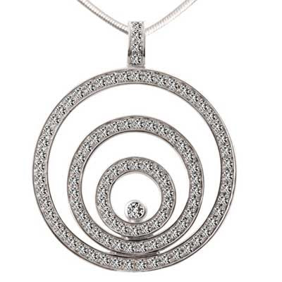 Pendant 14k White Gold F9171