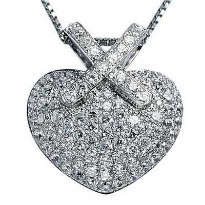 Pendant 14k White Gold F9241