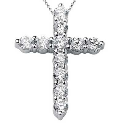 Pendant 14k White Gold F9252