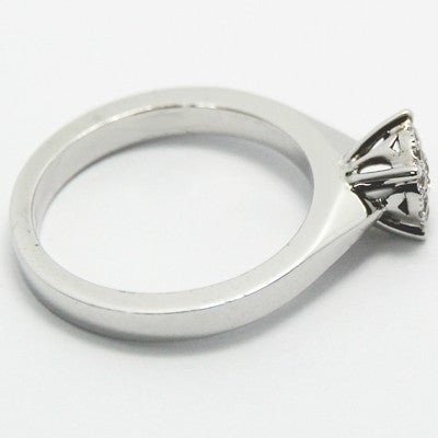 Illusion Set Designer Ring 14k White Gold