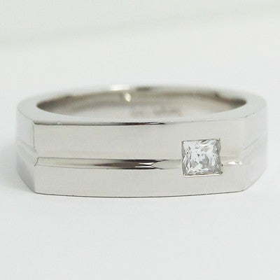 G94091  Men's Diamond Ring 14k White Gold