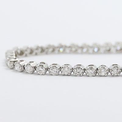 1.24 Carats Tennis Bracelet 14k White Gold WTB1.24