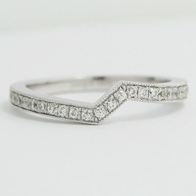 2.0mm Custom-Fitted Wedding Band 14k White Gold