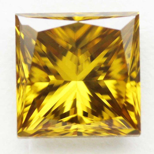 0.88 Carat Matching Princess Cut Diamond