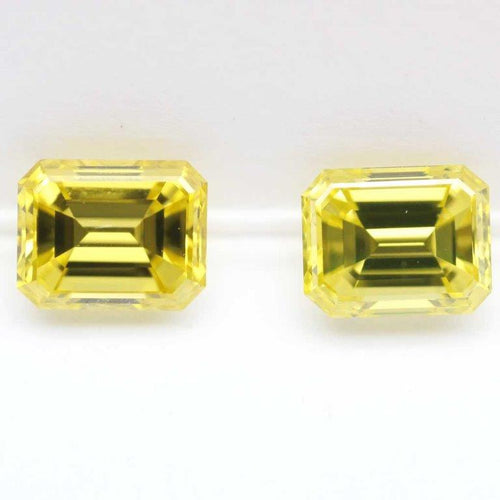 0.51 Carat Matching Emerald Cut Diamond