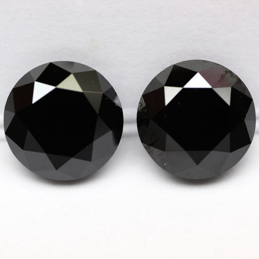 1.04 Carat Matching Round Brilliant Diamond