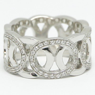 Delicate Designed Silver Ring 