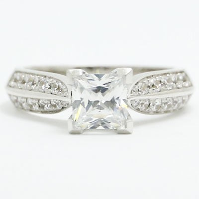 E93486 Knife Edge Diamond Engagement Ring 14k White Gold.jpg