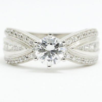 E93658 Butterfly Diamond Milgained Engagement Ring 14k White Gold.jpg