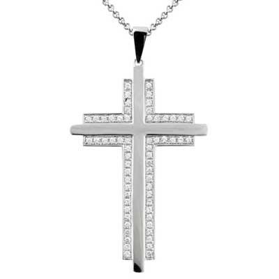 Pendant 14k White Gold F9198