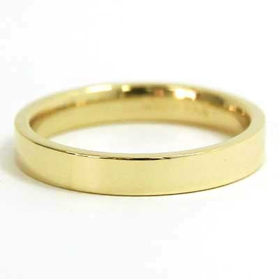 5mm Flat Wedding Band 10k Yellow Gold