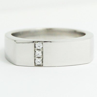 G94097  Men's Diamond Ring 14k White Gold
