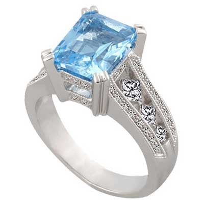 Anniversary Ring 14k White Gold E93592
